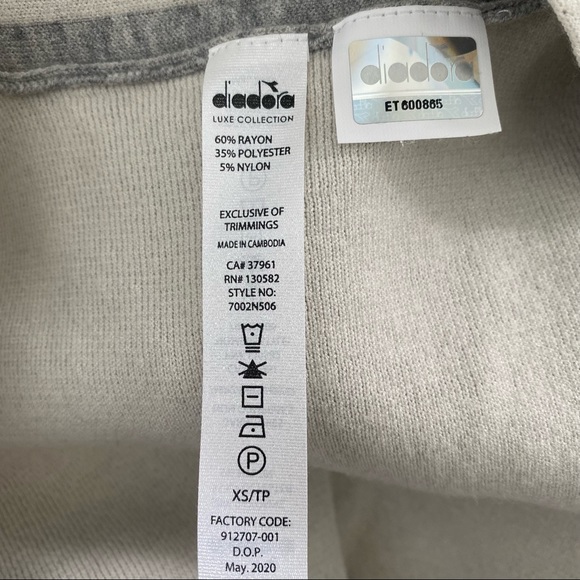 NWT Diadora Luxe Dawn to Dusk Long Cardigan XS - Picture 10 of 11